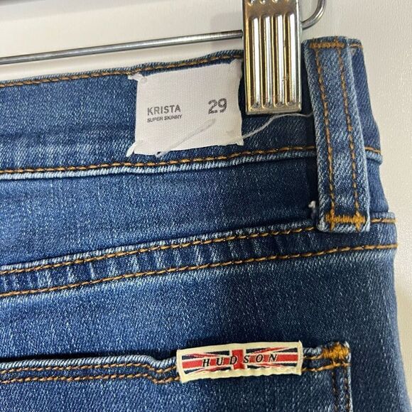 Hudson Krista Super Skinny Jeans Sz 29 - Picture 6 of 9